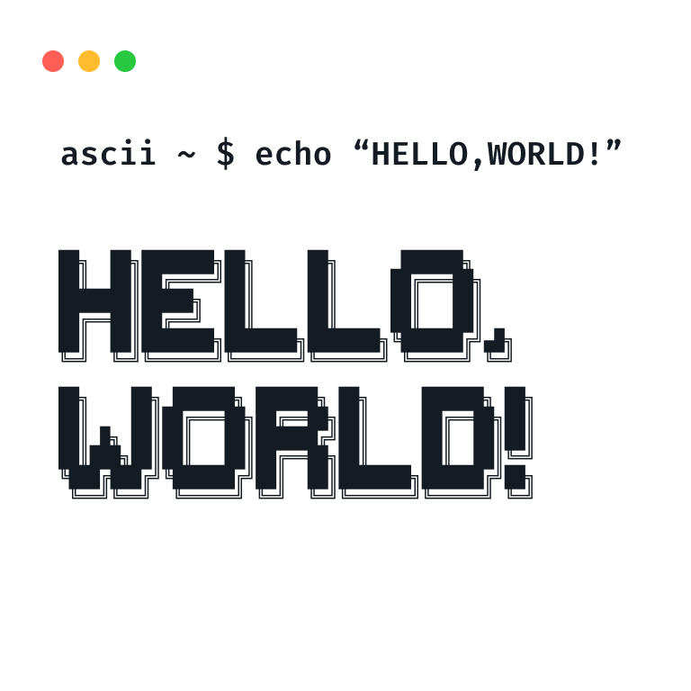 ASCII 艺术字生成器