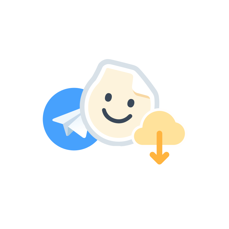 Telegram 贴纸下载